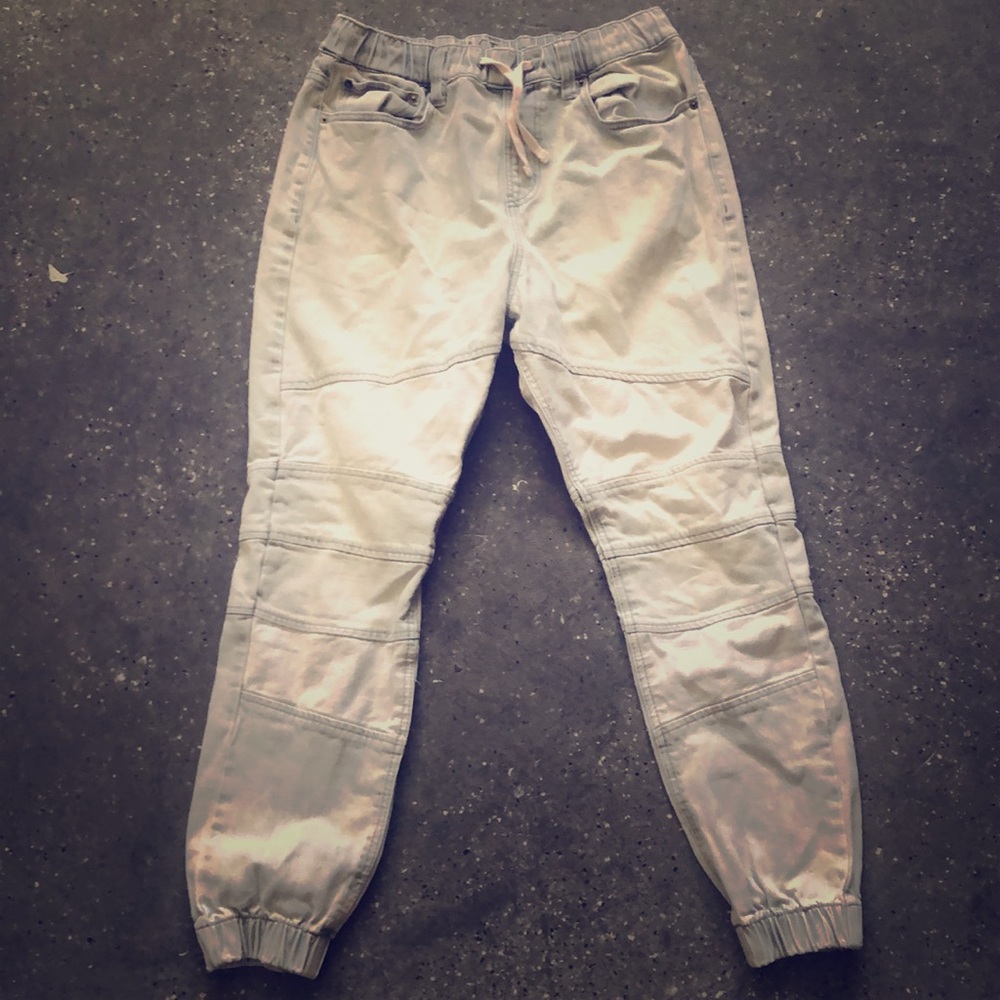 White washed jeans